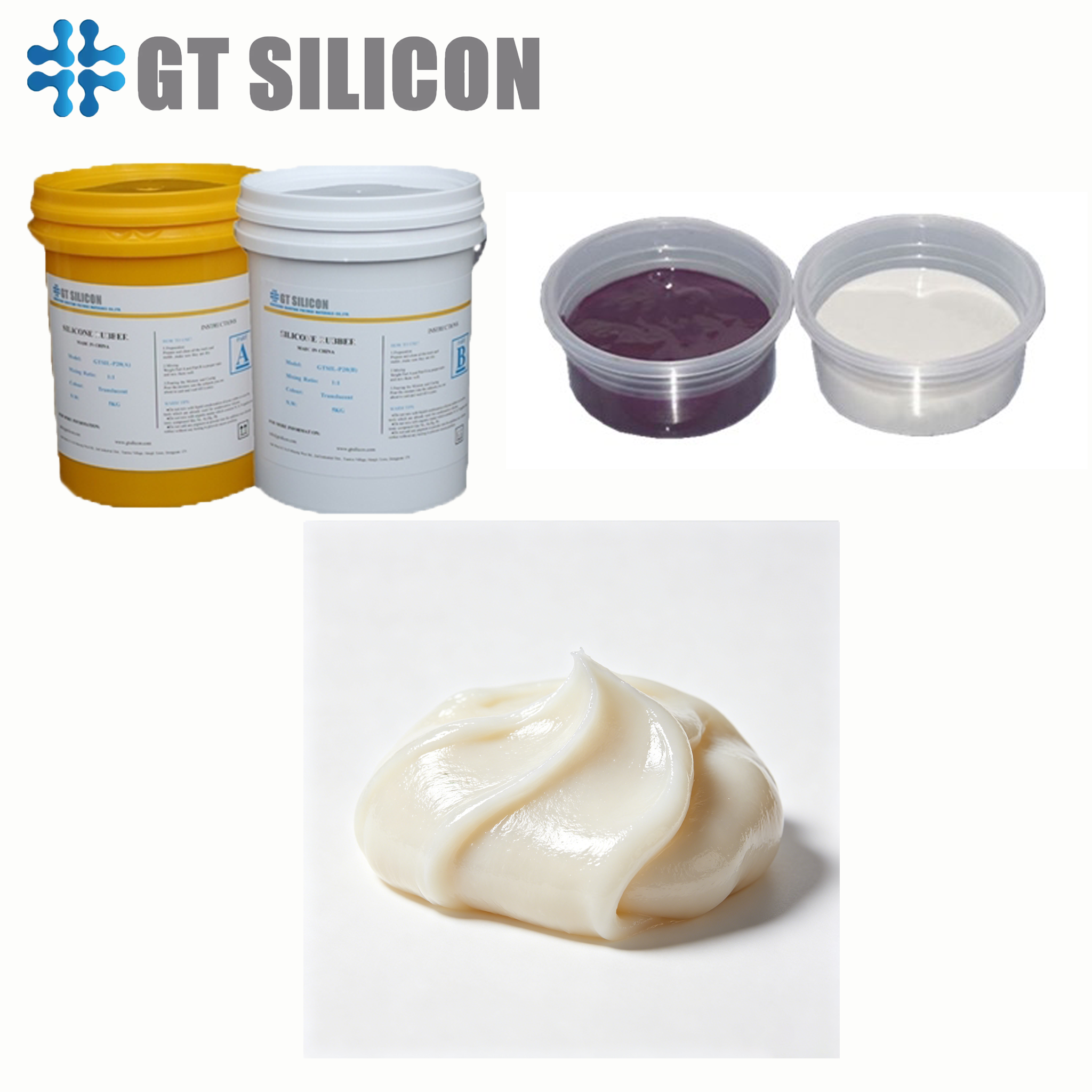 Hand-Moldable RTV Silicone Putty for Lifecasting and DIY Molds