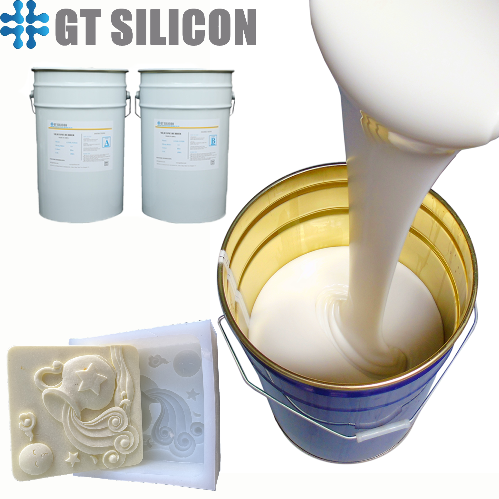 Fast Demold Tin Cure Silicone Rubber for Rapid Prototyping