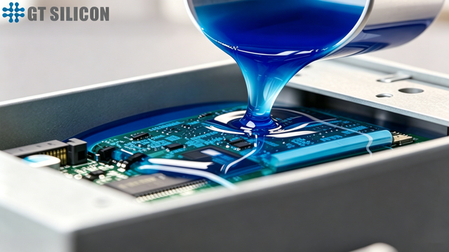 Flame Retardant RTV Silicone Rubber for Electronic Component Bonding and Sealing