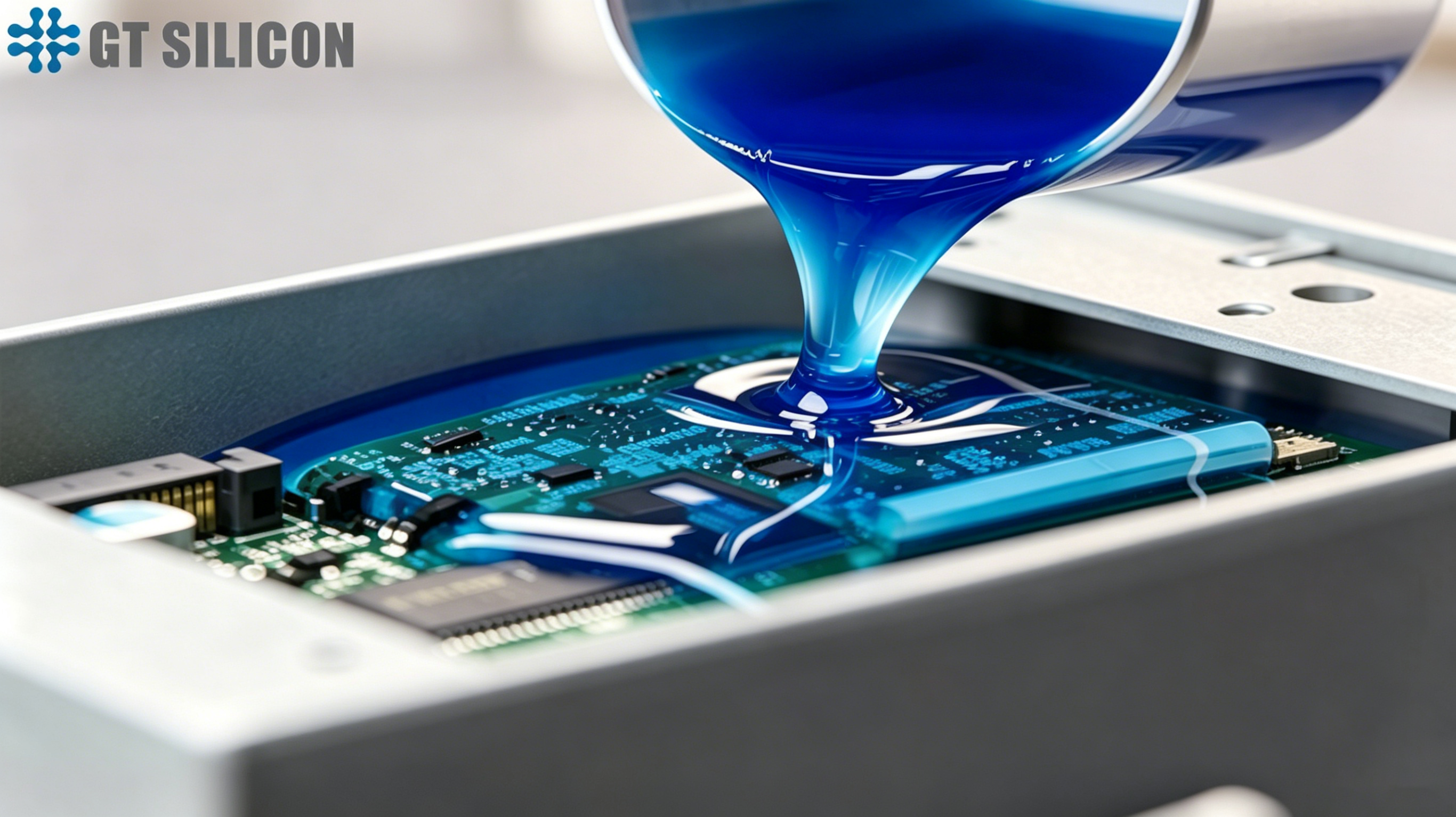 Flame Retardant RTV Silicone Rubber for Electronic Component Bonding and Sealing